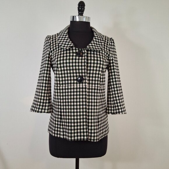 Vintage Le Chateau Babydoll Indie Princess Jacket Sz M Casual Smart Relaxed Fit - Picture 1 of 16